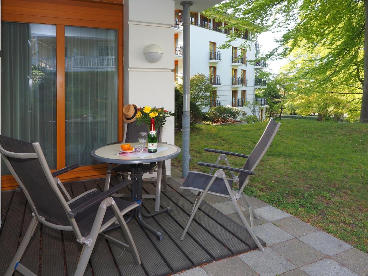 Kaiservillen Heringsdorf - Ferienwohnung Mit 1 Schlafzimmer Und Terrasse D102 Exteriör bild